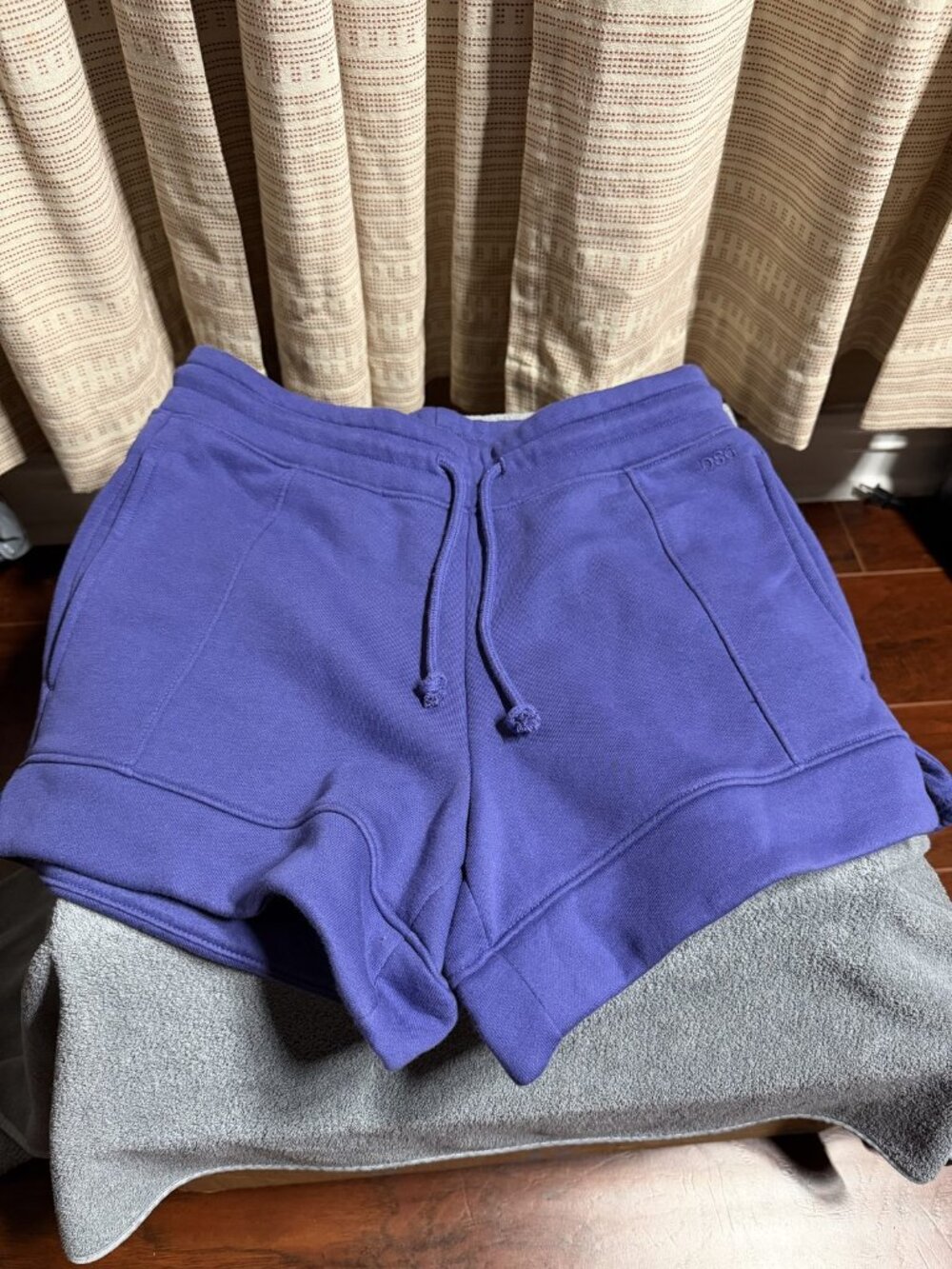 DSG Classic Fleece Mid-Rise Shorts - Indigo Blue - XS